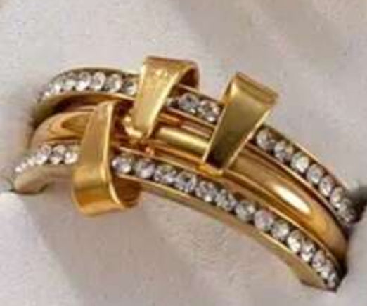 Ring multi layer 3 pcs size 9/19
