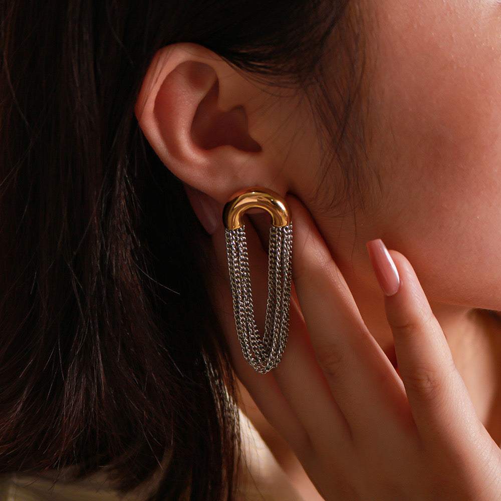 PVD Coated Real Gold Plated 18K