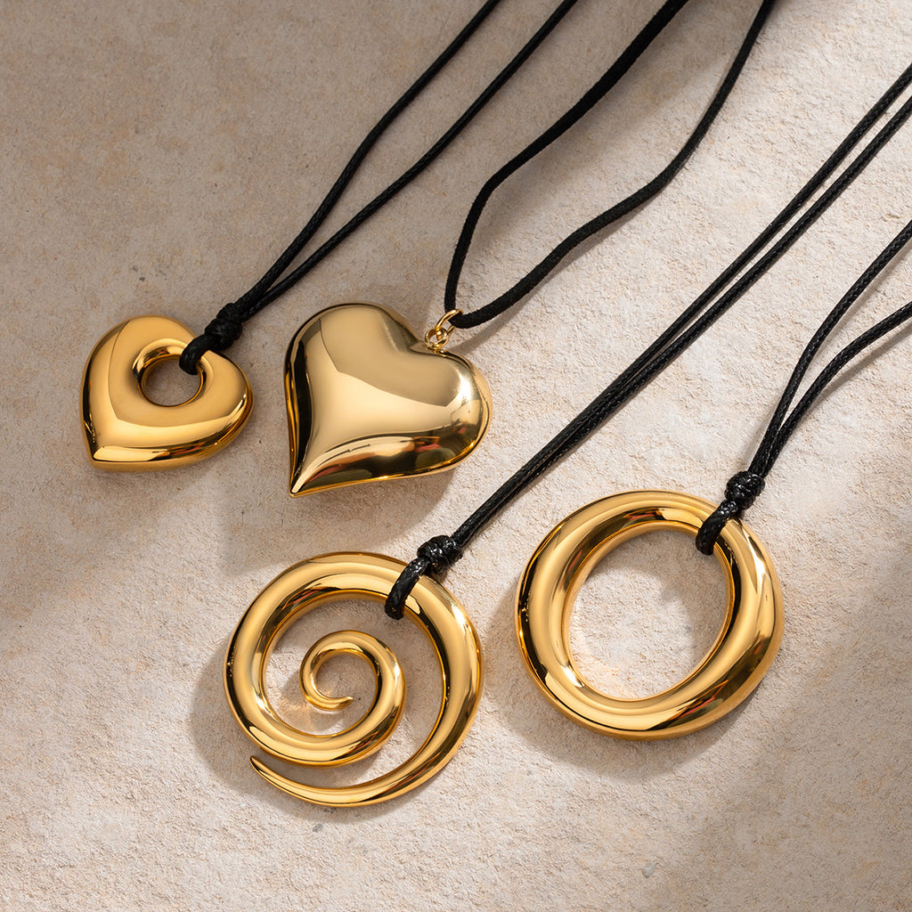 Stainless steel 18k necklace