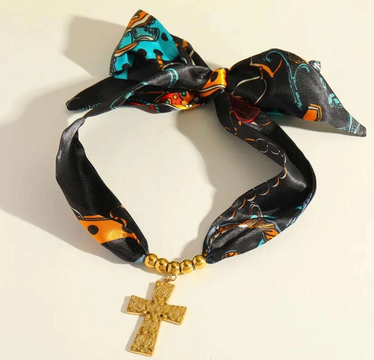 Bohemian romantic gold plated stainless steel 18K necklace colour