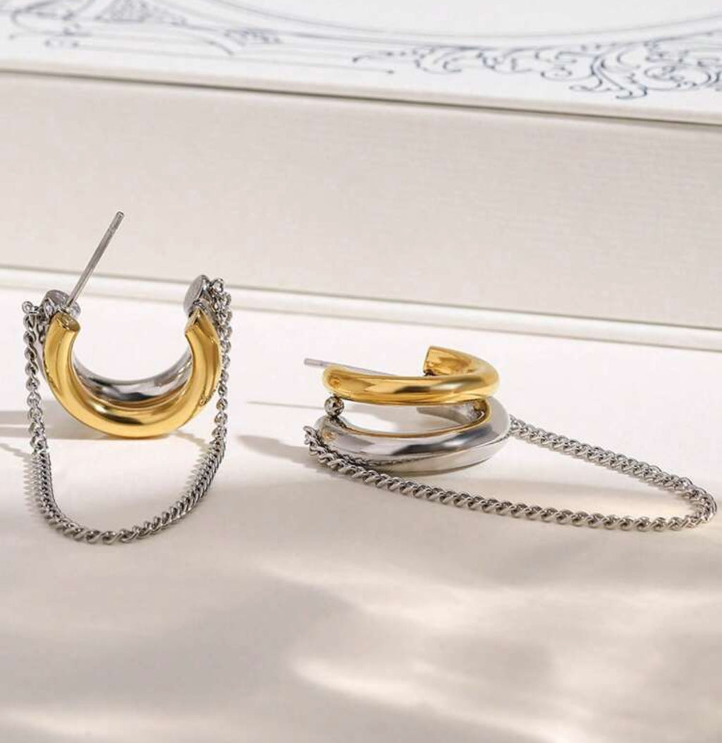 Stainless steel earrings