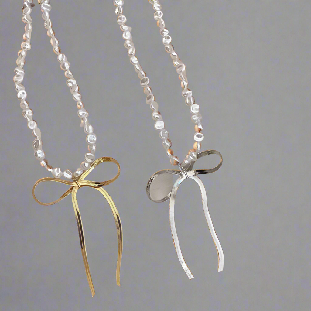 Stainless steel 18k necklace gold