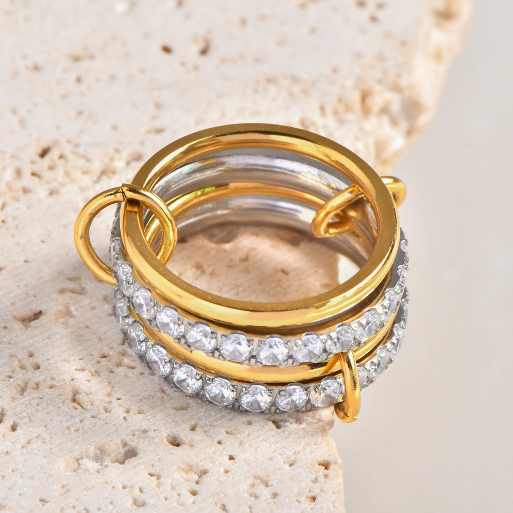 Stainless steel ring size 8