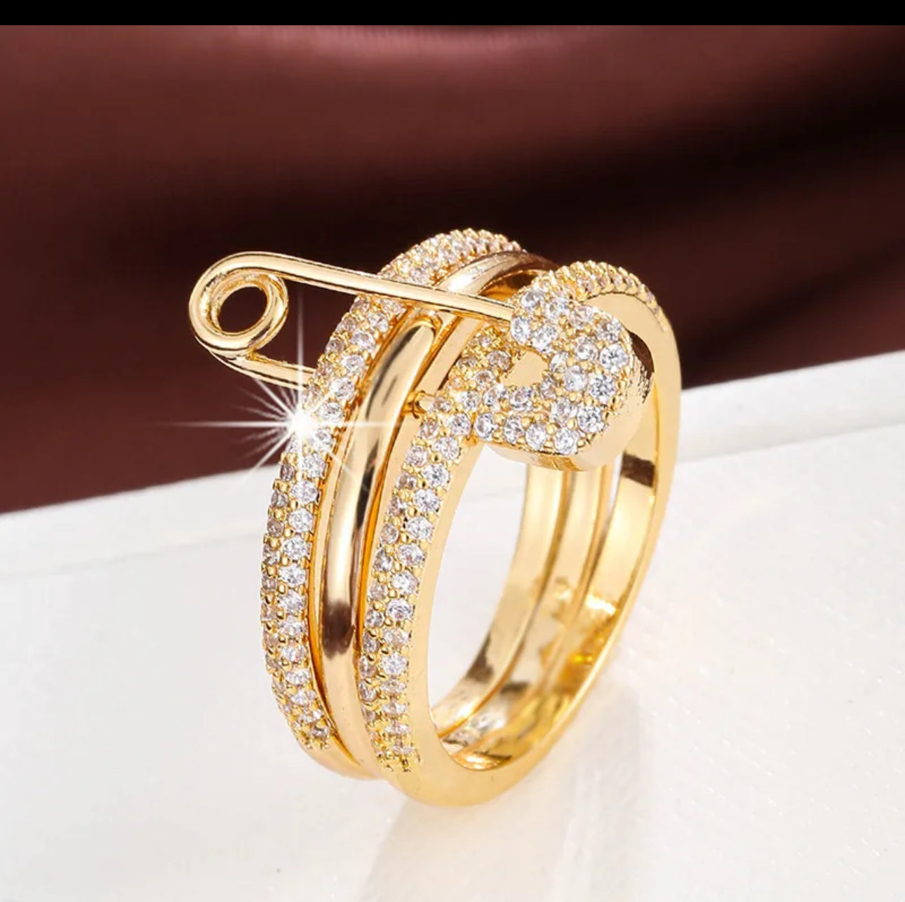 Stainless steel ring size 8