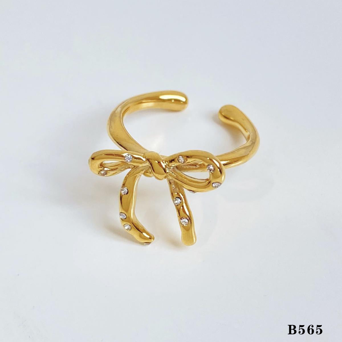 Stainless steel ring bow