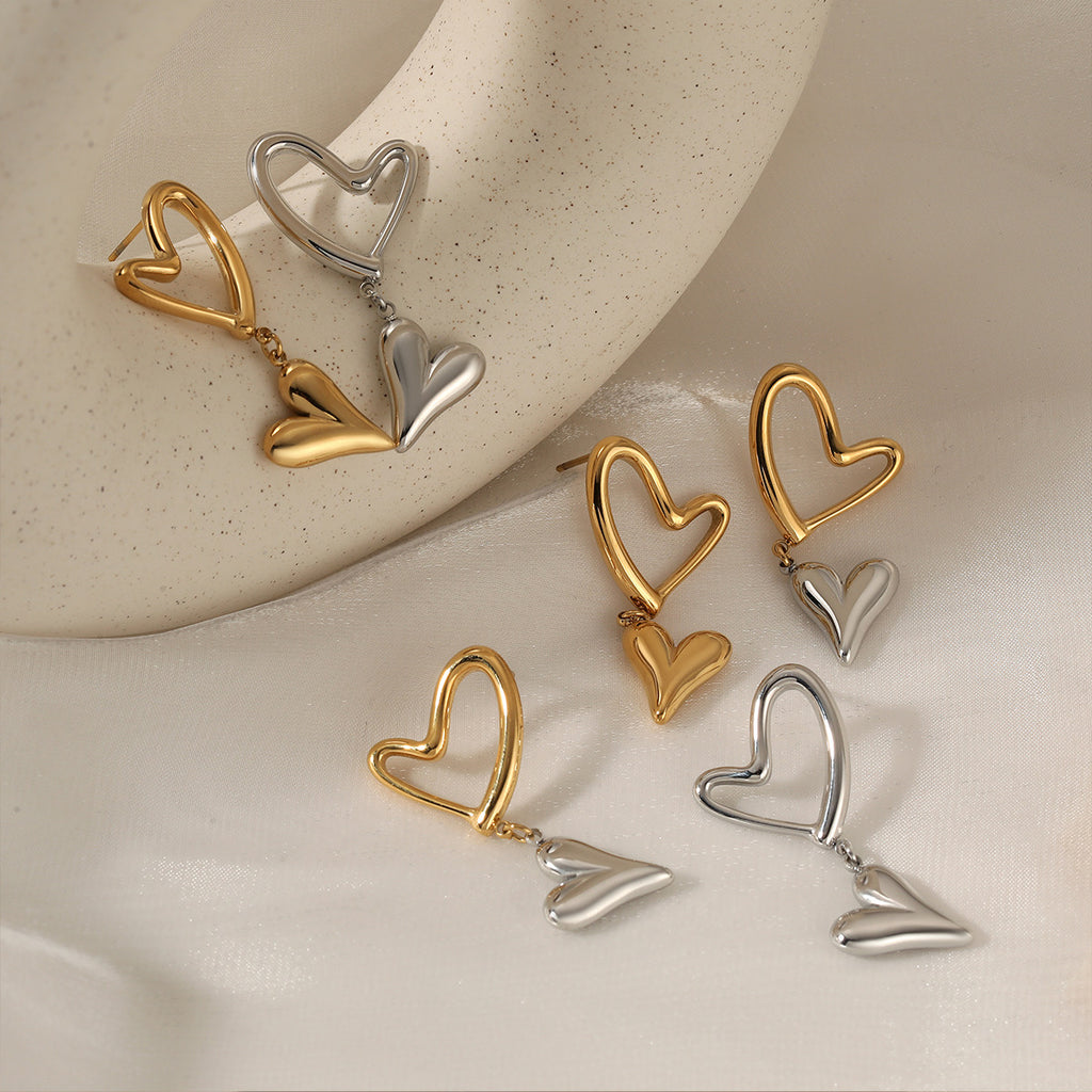 Stainless steel 316 earing silver