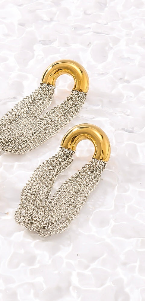 PVD Coated Real Gold Plated 18K
